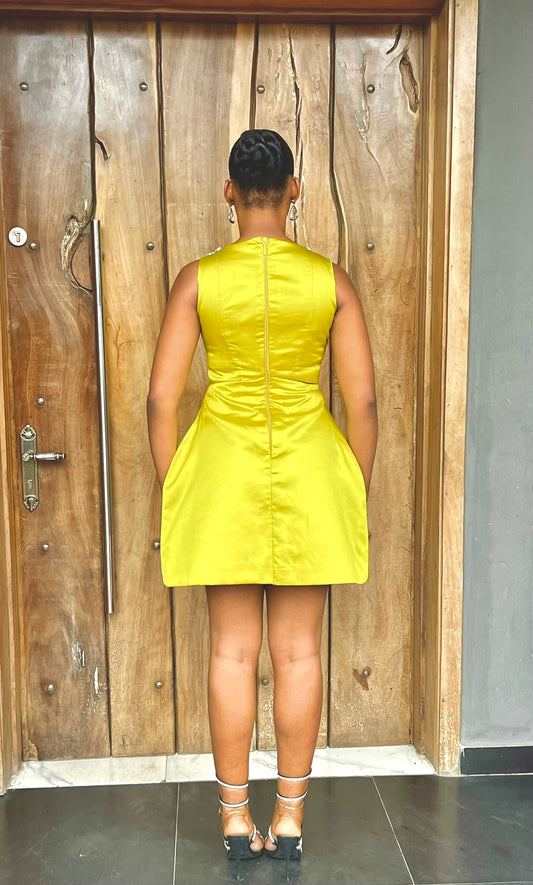 Aurora Beaded Mini Dress